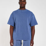BLANK HEAVYWEIGHT VINTAGE BLUE TEE