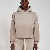 BLANK HEAVYWEIGHT FADE OUT HOODIE MOCHA
