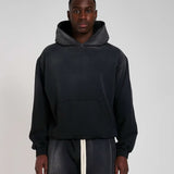 BLANK HEAVYWEIGHT FADE OUT HOODIE BLACK