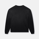BLANK HEAVYWEIGHT FADE OUT LONGSLEEVE TEE BLACK