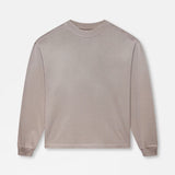 BLANK HEAVYWEIGHT FADE OUT LONGSLEEVE TEE MOCHA