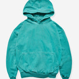 WASHED BLANK HOODIE GREEN