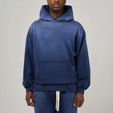BLANK HEAVYWEIGHT FADE OUT HOODIE BLUE