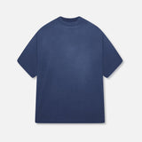 BLANK HEAVYWEIGHT FADE OUT TEE BLUE