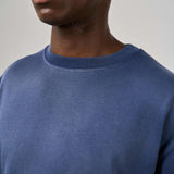 BLANK HEAVYWEIGHT FADE OUT LONGSLEEVE TEE BLUE